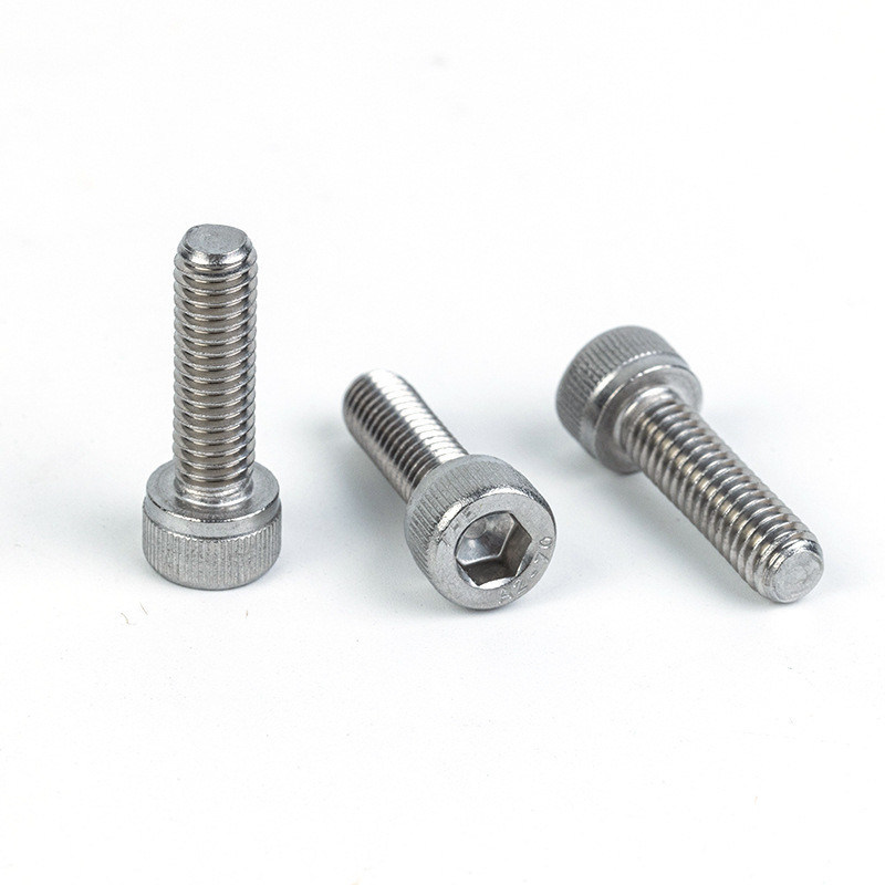 A 레벨 강도 등급 기계 스레드 및 구슬 된 둥근 머리로 된 헥스 소켓 헤드 볼트