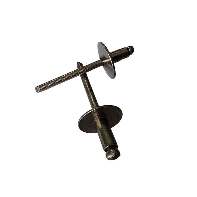 큰 가장자리 둥근 머리 오픈 타입 스틸 블라인드 리빗 열 저항성 및 제거하기 쉽습니다