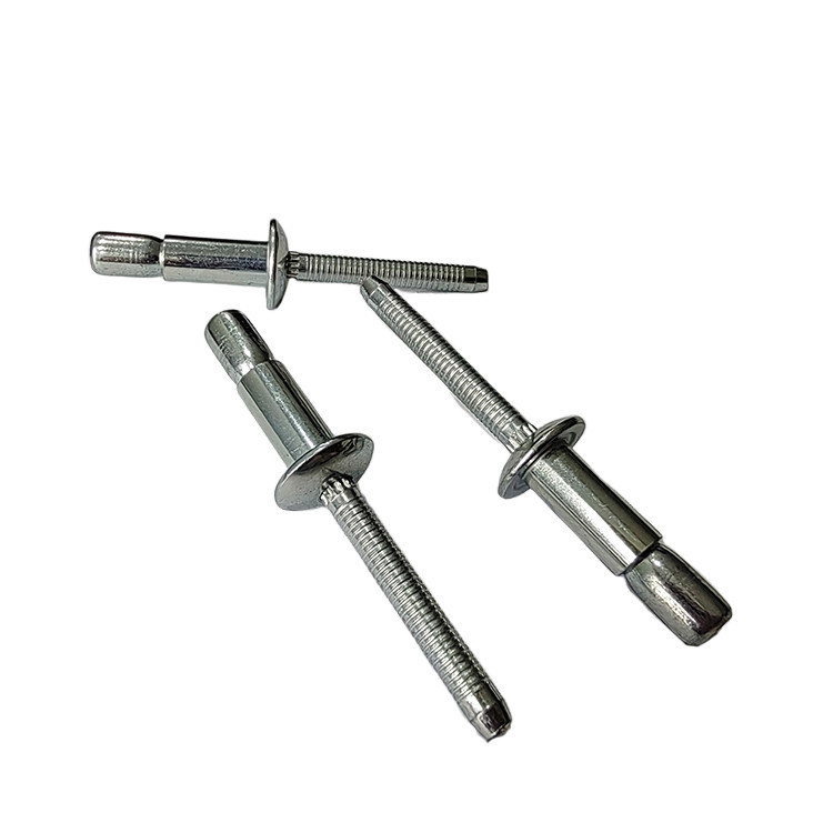 12mm 해제 블라인드 리빗 부식 저항 탄소 강철 둥근 머리가 이익을 위해