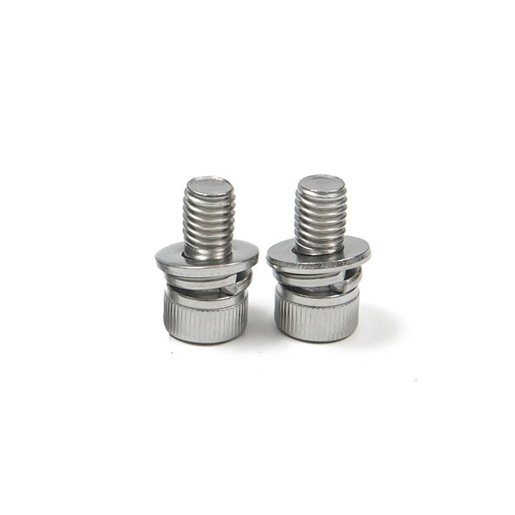 304 DIN912 앨런 키 볼트와 견과류 평면 스프링 세척기 조합