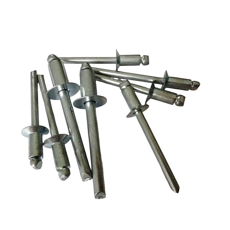 6.4mm 오픈 엔드 Countersunk 머리 블라인드 비트 철에서 쉽게 설치하기 위해 흰색