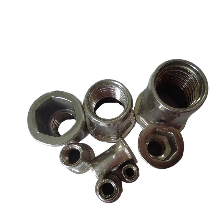 일반 산업 높은 부하 용량을 가진 내구성 평면 머리 반 헥스 실린 리빗 견과류