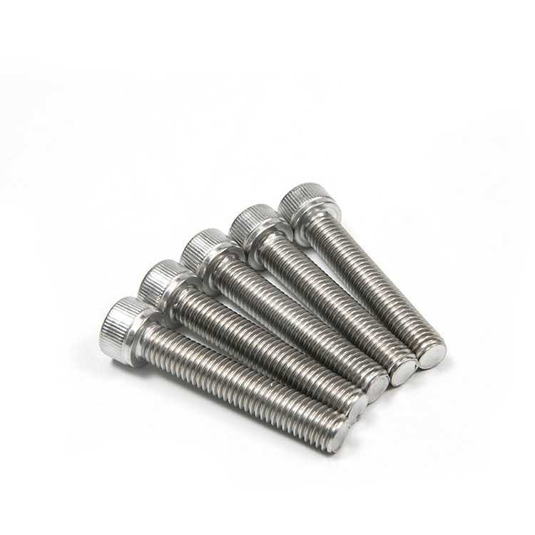 풀 스레드 타입 스테인레스 스틸 컵 헤드 볼트 M3 M4 M5 M6 헥스 소켓 앨런 키 볼트 DIN912