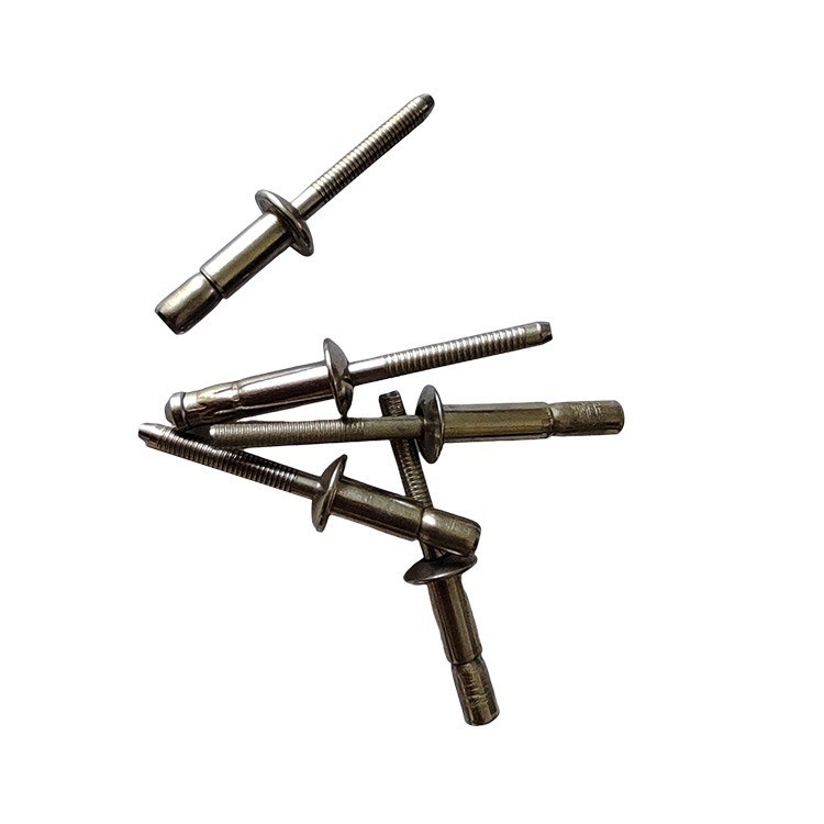 스테인리스 스틸의 돔 헤드 및 잠금 유형의 DIN 표준 유니-그립 블라인드 리베트