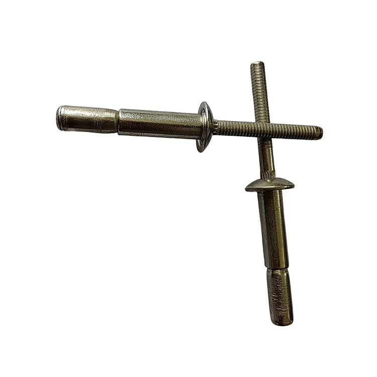 4.8 6.4mm 돔 헤드 스테인리스 스틸 구조 멀티 그립 블라인드 잠금형 블라인드 니트