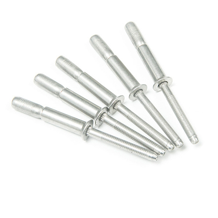 은색 스테인리스 스틸 컵 타입 블라인드 리베트 돔 헤드 오픈 엔드 리메이크