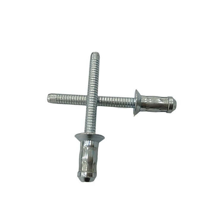 제어 테스트 보고서 탄소 강철 히포캠퍼스 모양 블라인드 리벳 4.8mm 6.4mm 7.8mm